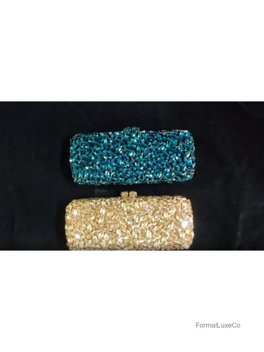 Crystal Clutch Minaudiere Box Handbag Party Prom Rhinestone Purse Wedding Bag